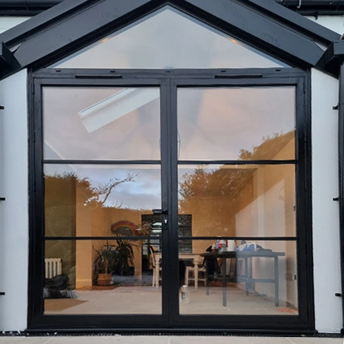 Single and French doors: timeless charm, inviting elegance to your space.